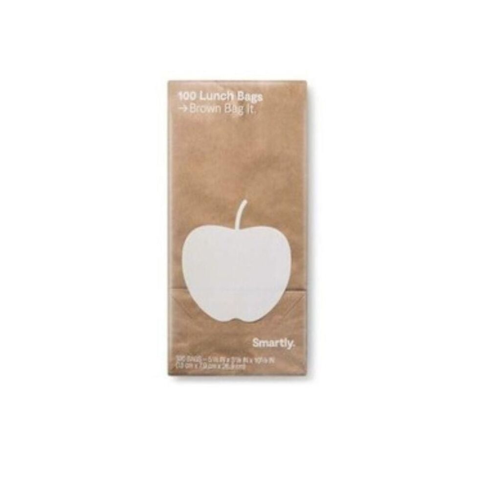 Lunch Bags - 100ct‎ - Smartly, Brown